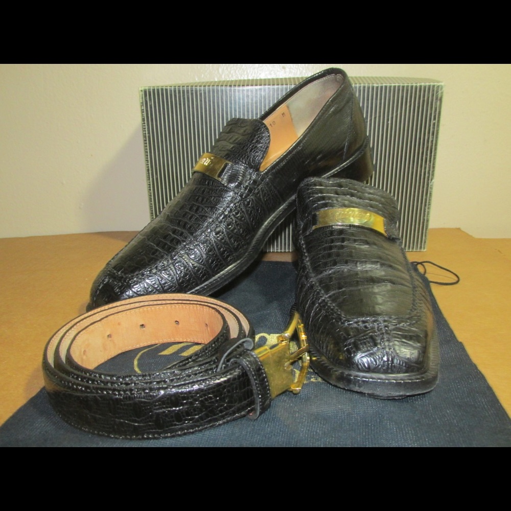 Mauri 701 Genuine Yakaroxy Loafers with Belt